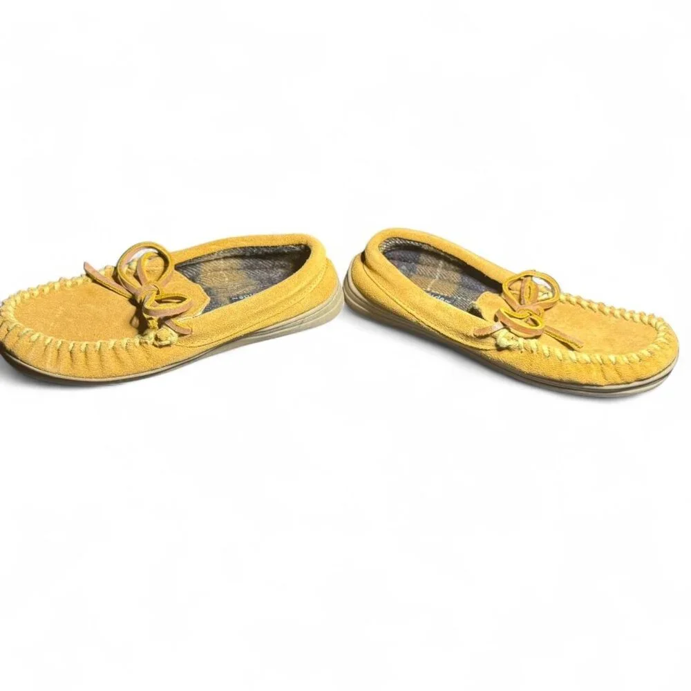 Y2K Older Style Fireside Moccasin Slippers Youth